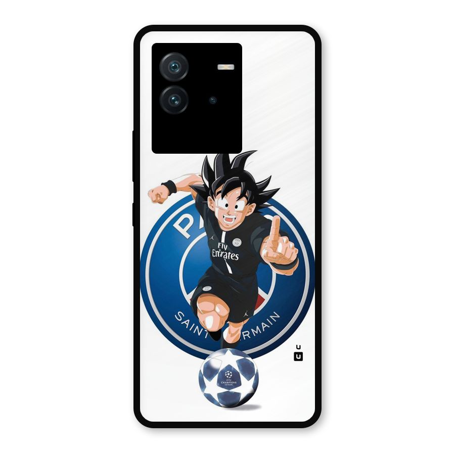 Goku Playing Goku Metal Back Case for iQOO Neo 6 5G