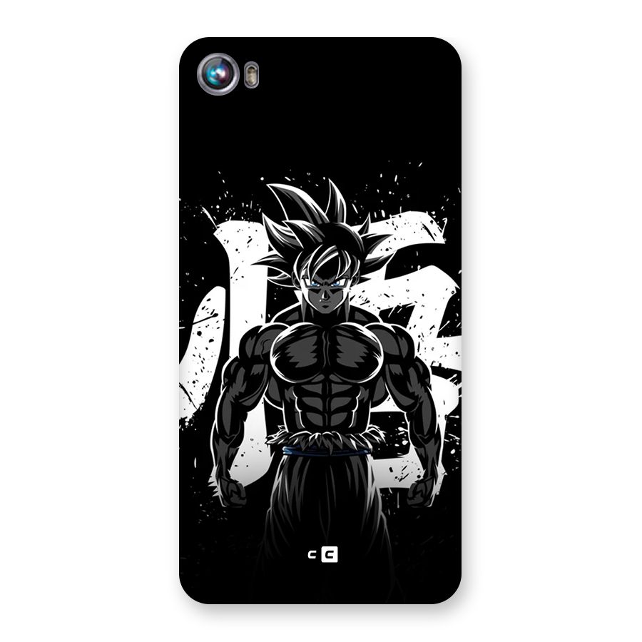 Goku Unleashed Power Back Case for Canvas Fire 4 (A107)