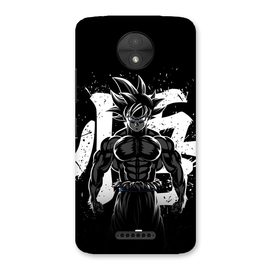 Goku Unleashed Power Back Case for Moto C