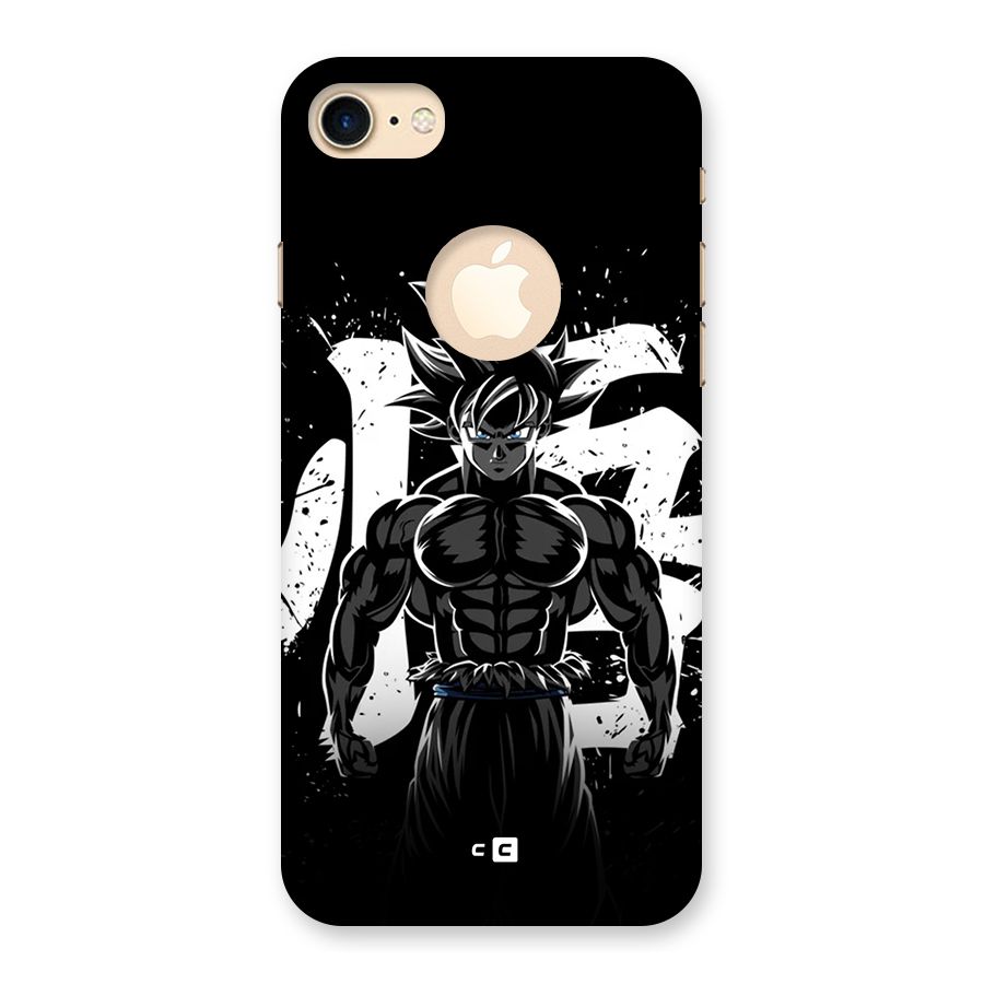 Goku Unleashed Power Back Case for iPhone 7 Logo Cut