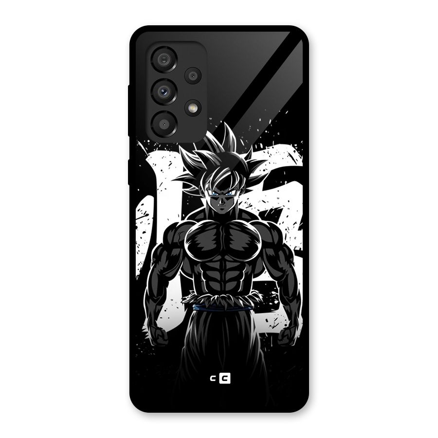 Goku Unleashed Power Glass Back Case for Galaxy A33 5G