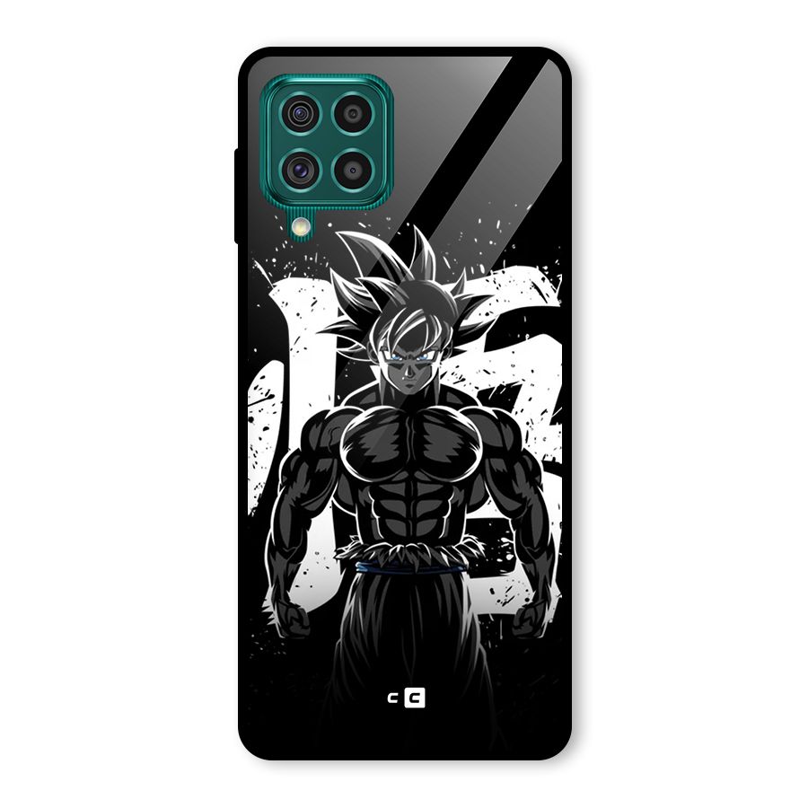 Goku Unleashed Power Glass Back Case for Galaxy F62
