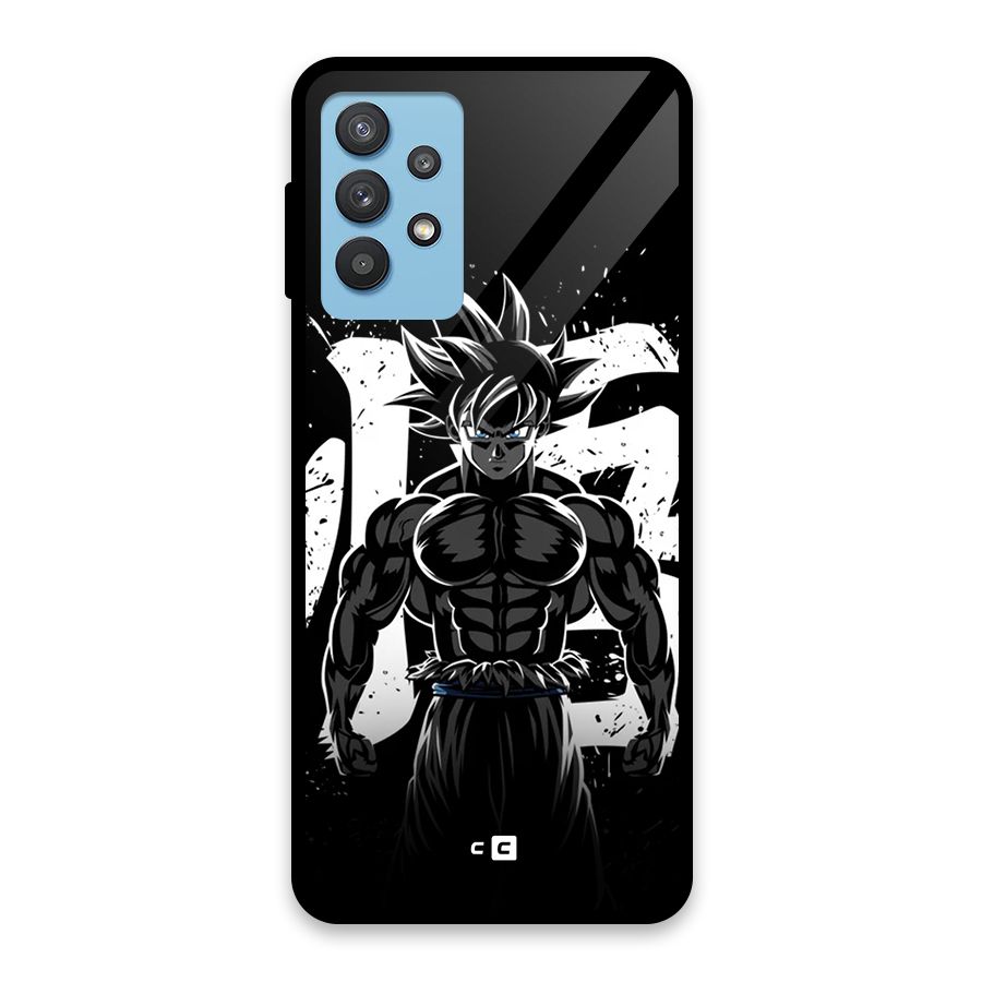 Goku Unleashed Power Glass Back Case for Galaxy M32 5G