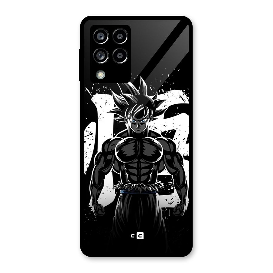 Goku Unleashed Power Glass Back Case for Galaxy M53 5G