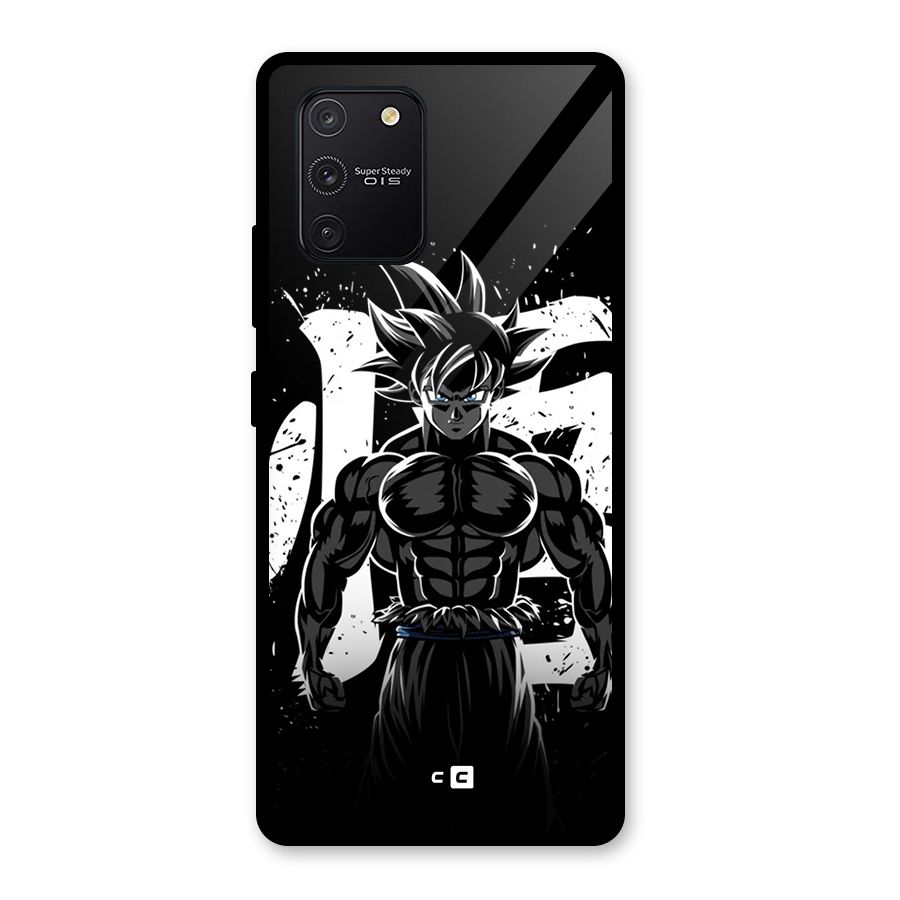 Goku Unleashed Power Glass Back Case for Galaxy S10 Lite