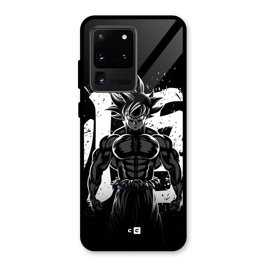 Goku Unleashed Power Glass Back Case for Galaxy S20 Ultra