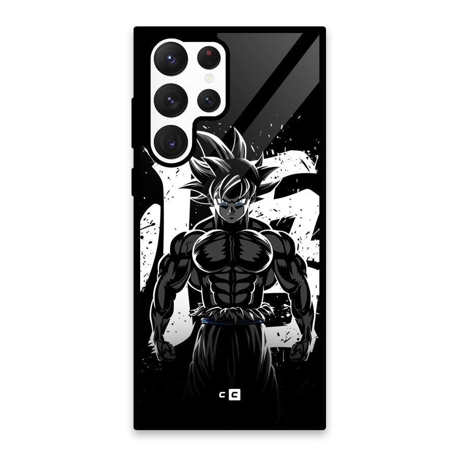 Goku Unleashed Power Glass Back Case for Galaxy S22 Ultra 5G