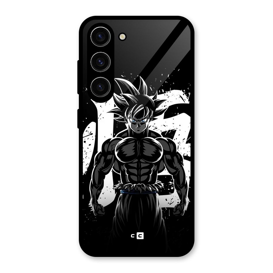 Goku Unleashed Power Glass Back Case for Galaxy S23