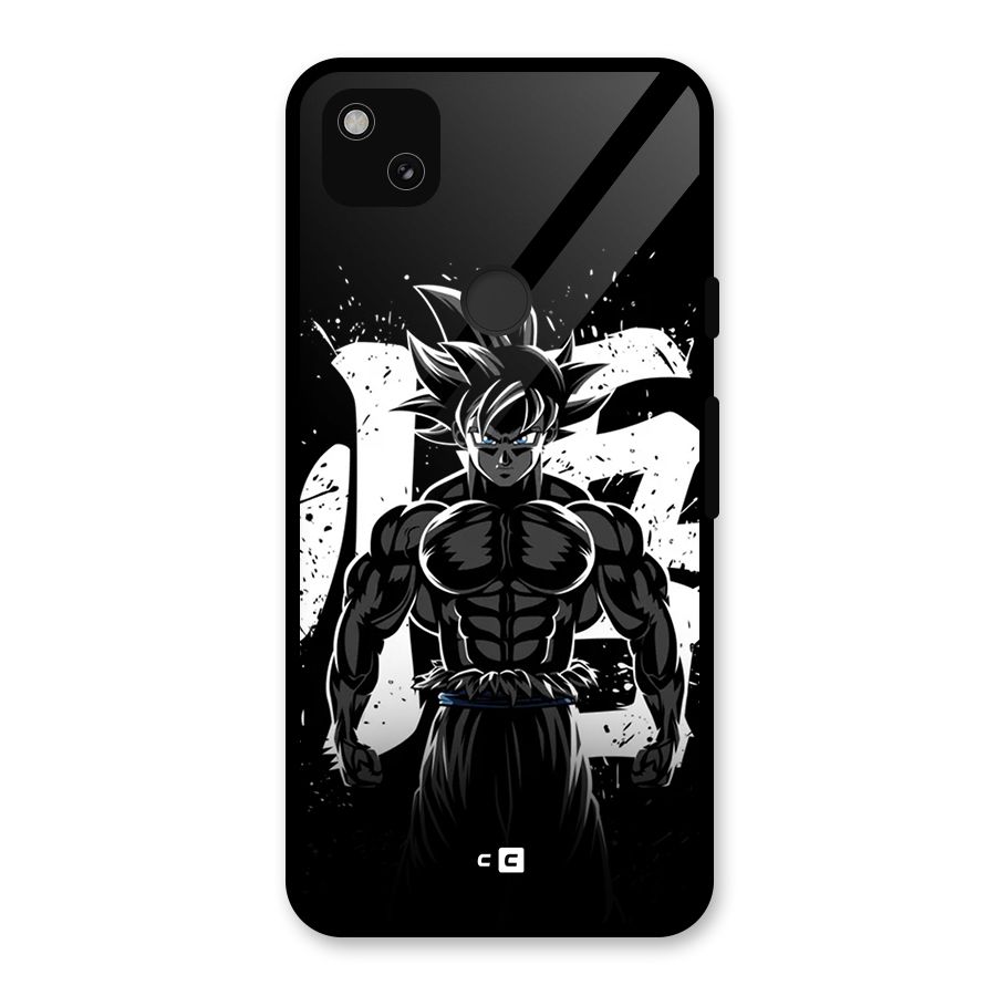 Goku Unleashed Power Glass Back Case for Google Pixel 4a