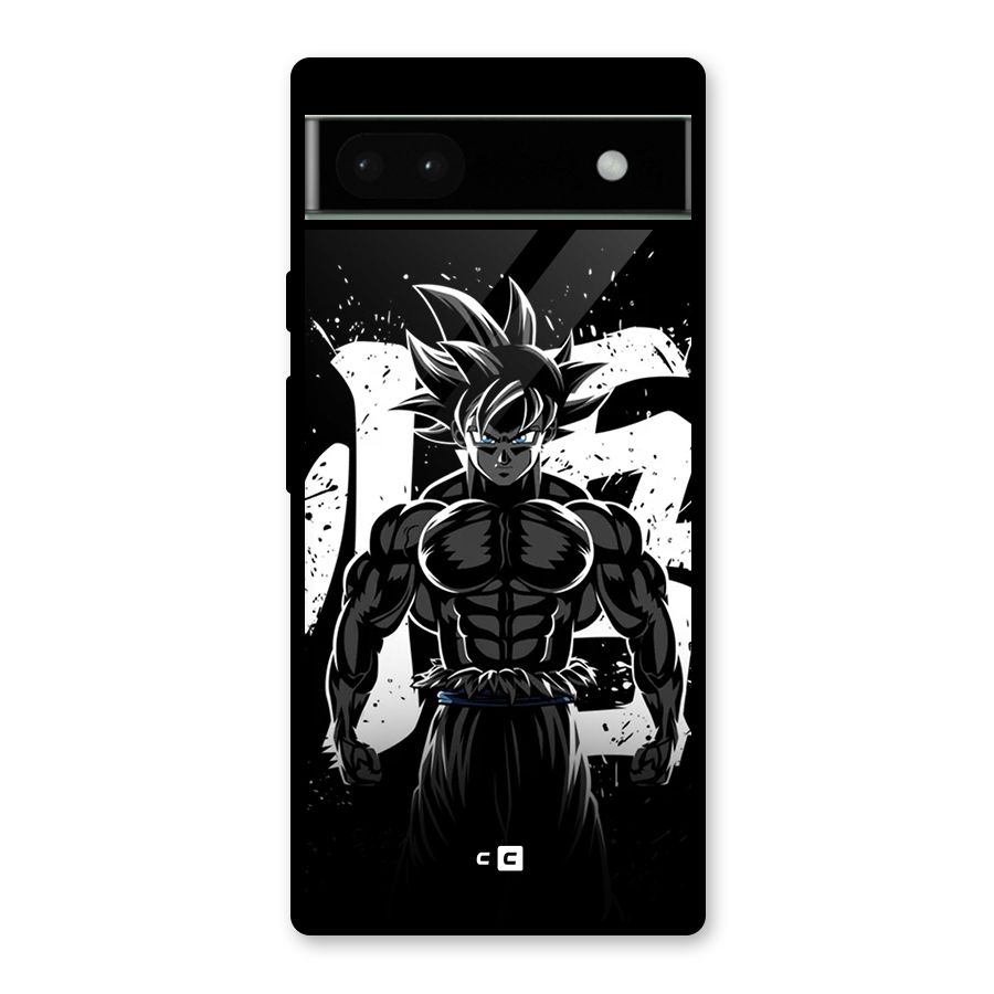 Goku Unleashed Power Glass Back Case for Google Pixel 6a