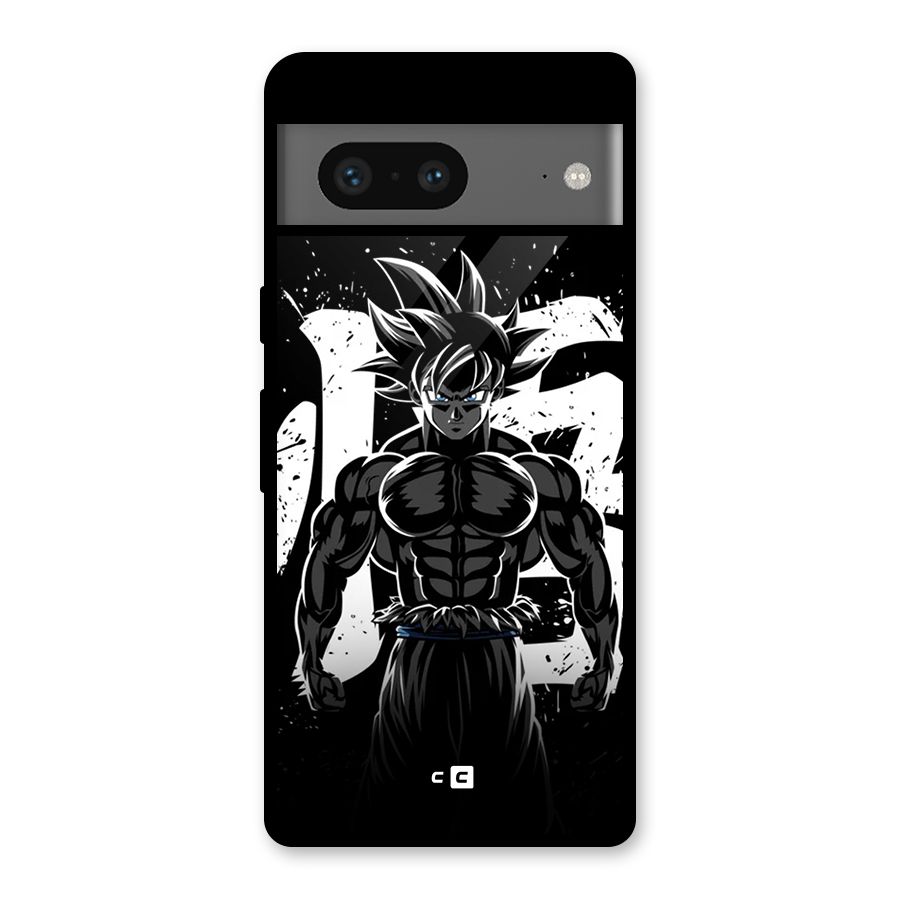 Goku Unleashed Power Glass Back Case for Google Pixel 7