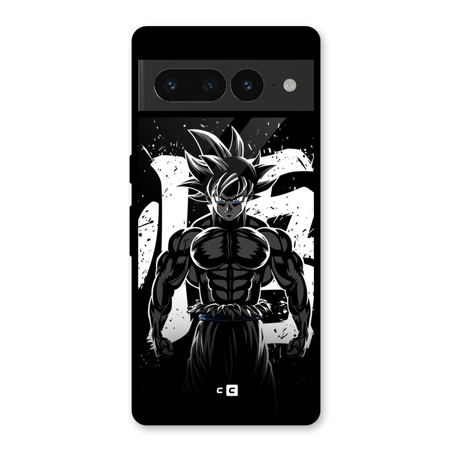 Goku Unleashed Power Glass Back Case for Google Pixel 7 Pro