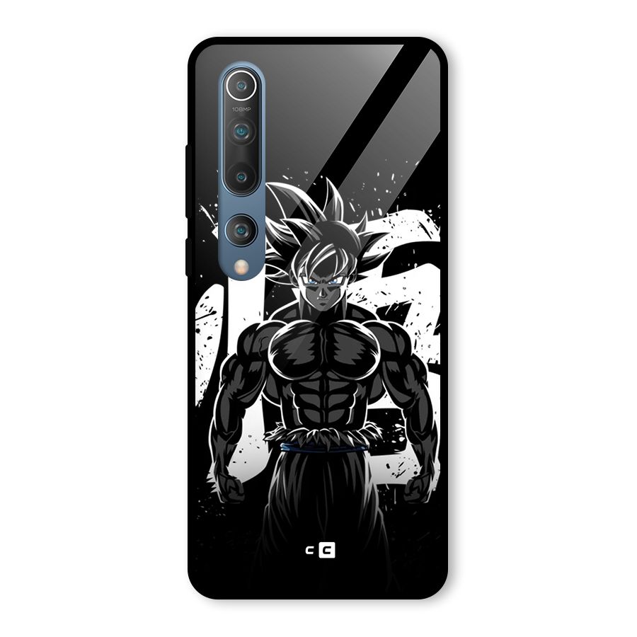 Goku Unleashed Power Glass Back Case for Mi 10
