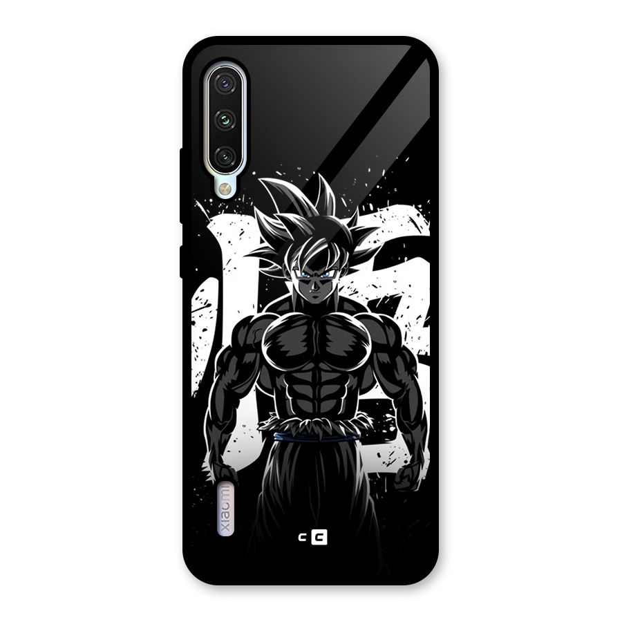 Goku Unleashed Power Glass Back Case for Mi A3