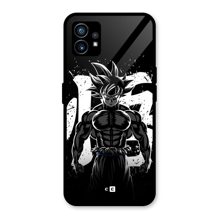 Goku Unleashed Power Glass Back Case for Nothing Phone 1