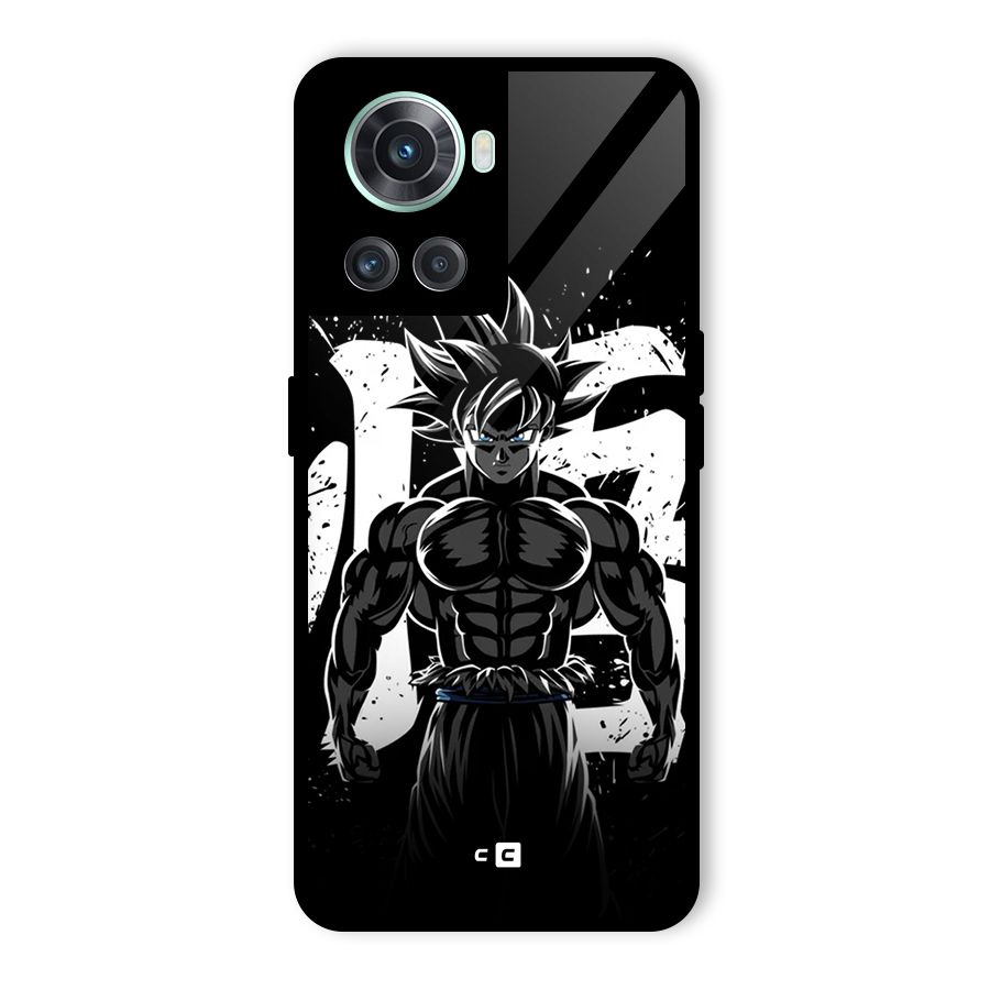 Goku Unleashed Power Glass Back Case for OnePlus 10R