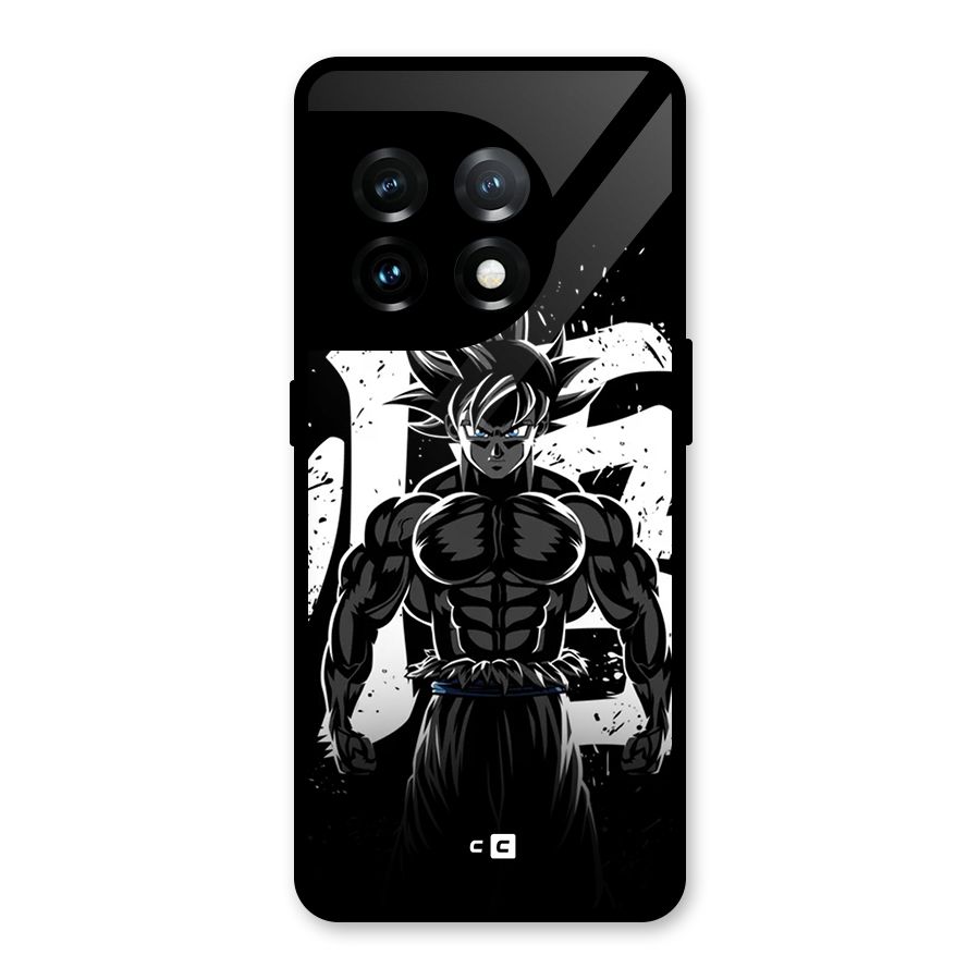 Goku Unleashed Power Glass Back Case for OnePlus 11