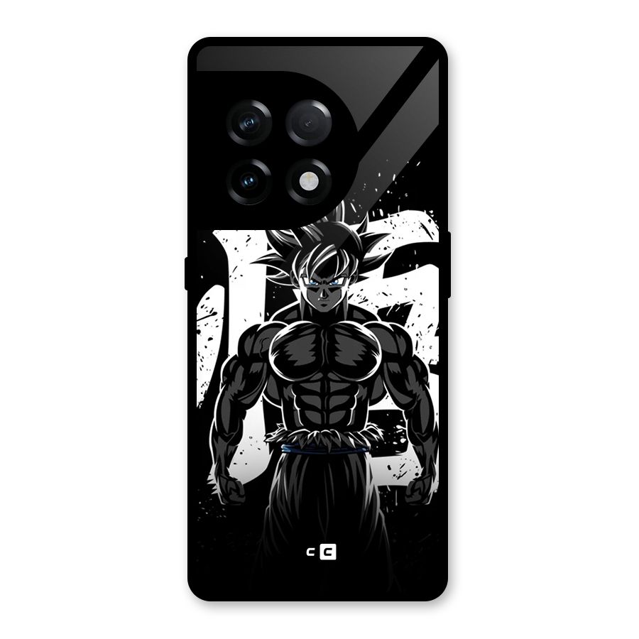 Goku Unleashed Power Glass Back Case for OnePlus 11R