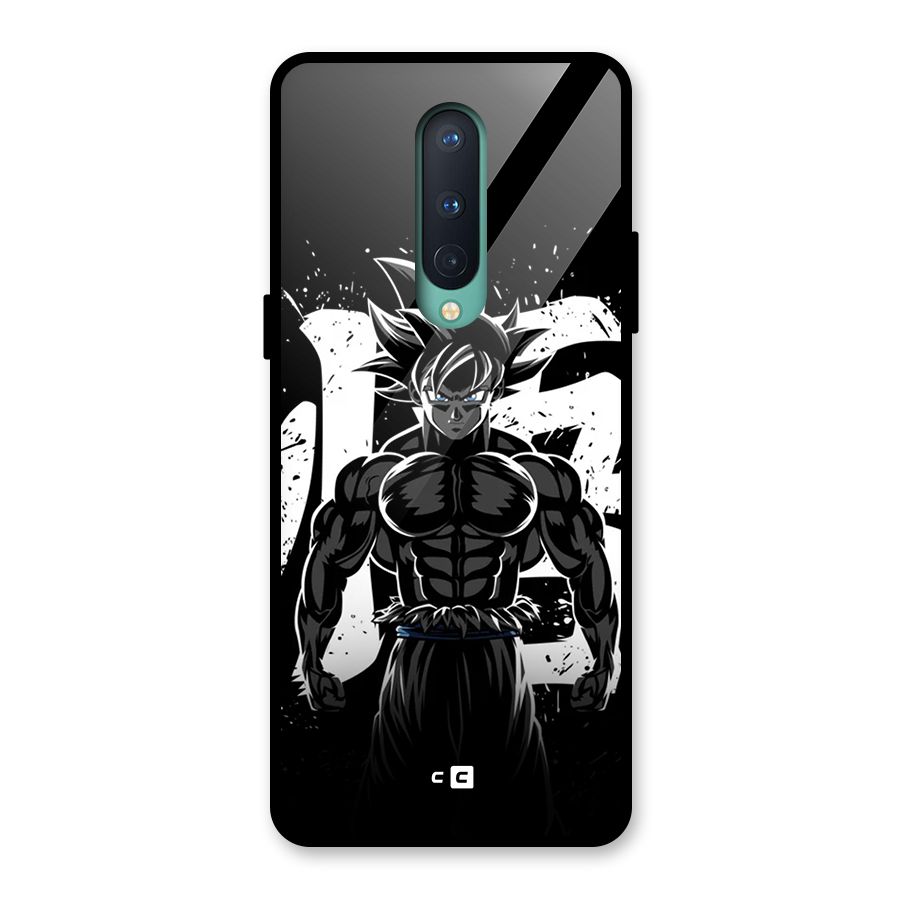 Goku Unleashed Power Glass Back Case for OnePlus 8