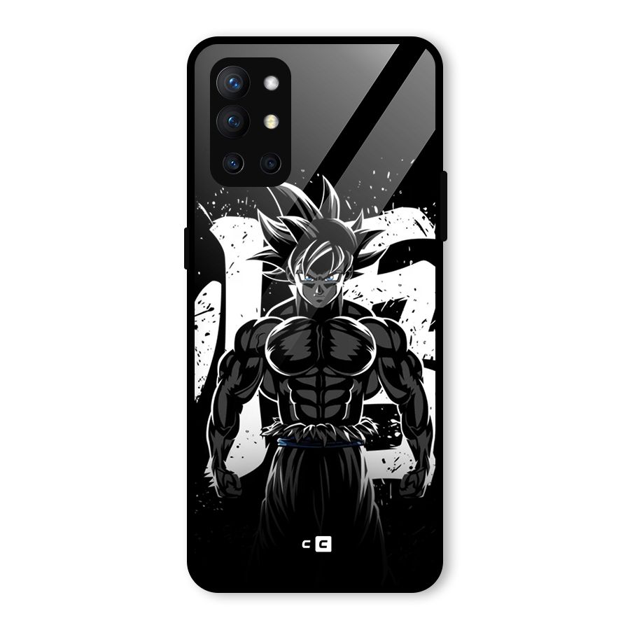 Goku Unleashed Power Glass Back Case for OnePlus 9R