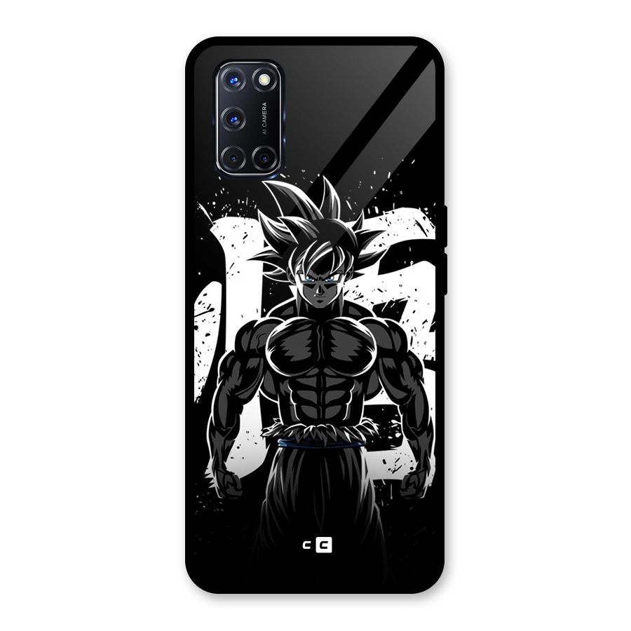 Goku Unleashed Power Glass Back Case for Oppo A52