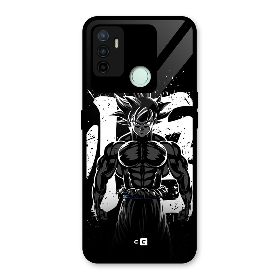 Goku Unleashed Power Glass Back Case for Oppo A53