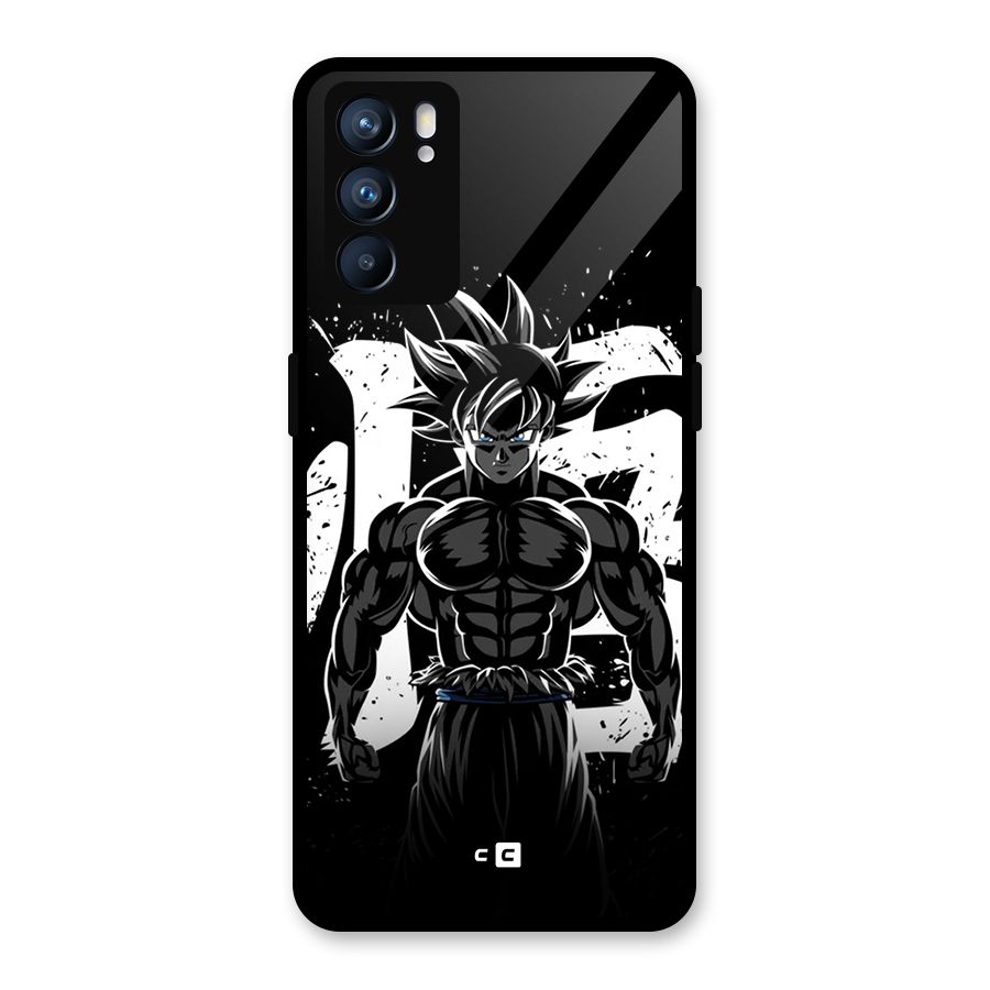 Goku Unleashed Power Glass Back Case for Oppo Reno6 5G
