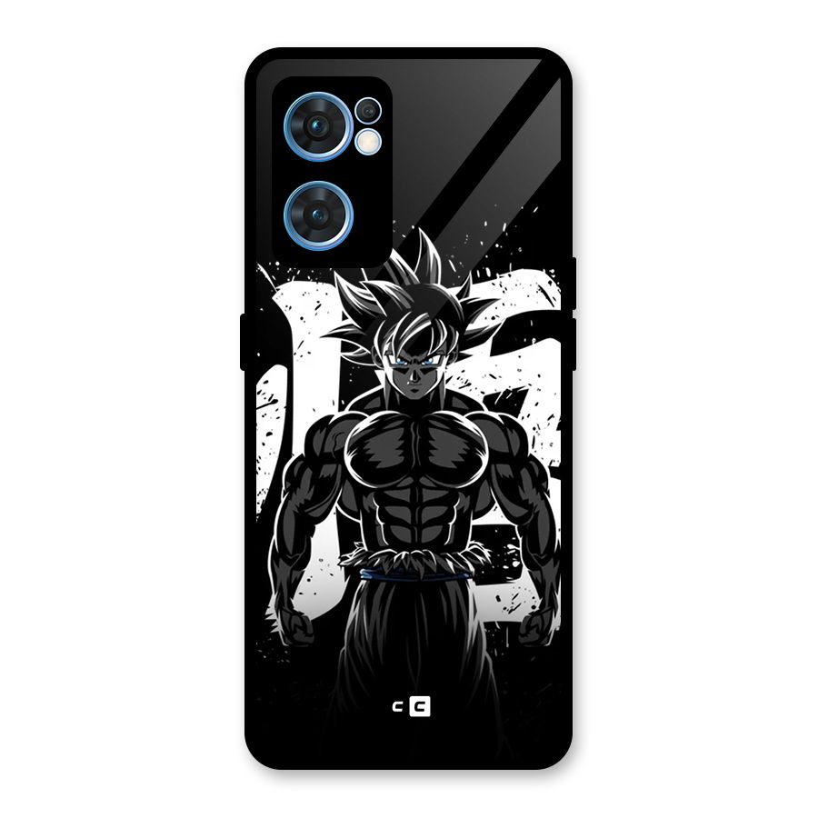 Goku Unleashed Power Glass Back Case for Oppo Reno7 5G