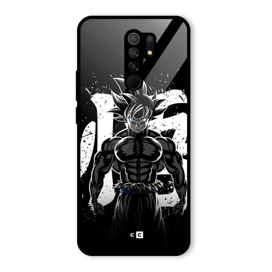 Goku Unleashed Power Glass Back Case for Poco M2