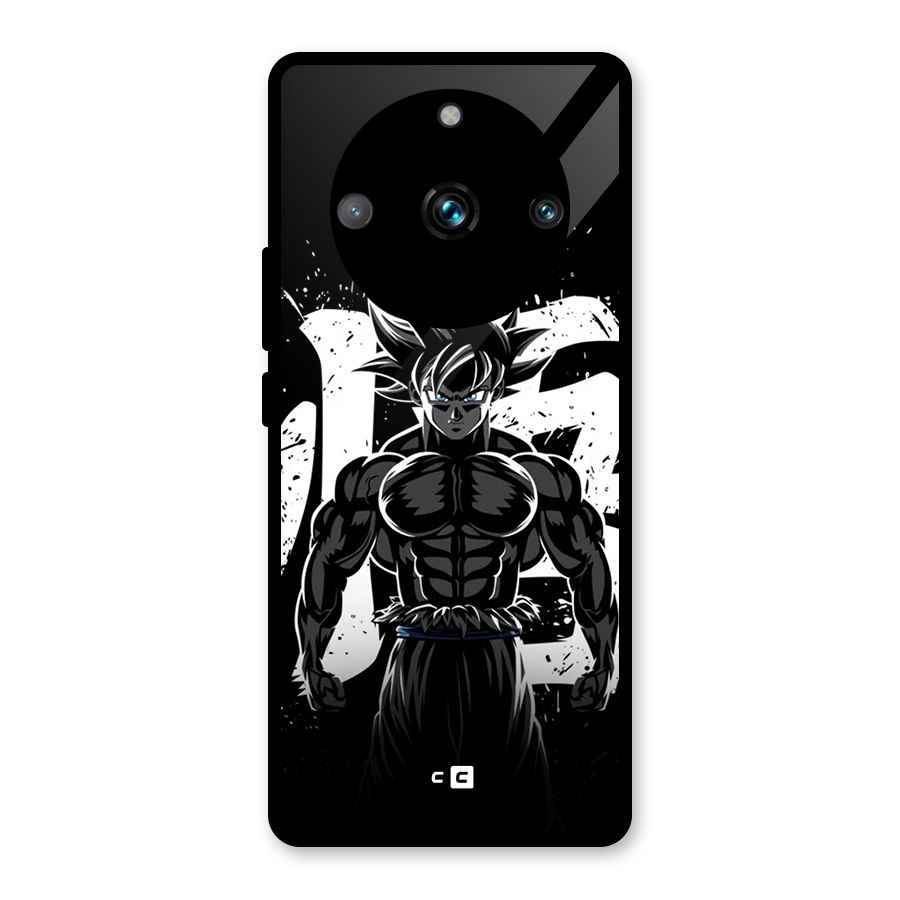 Goku Unleashed Power Glass Back Case for Realme 11 Pro Plus