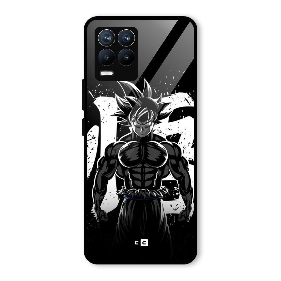 Goku Unleashed Power Glass Back Case for Realme 8