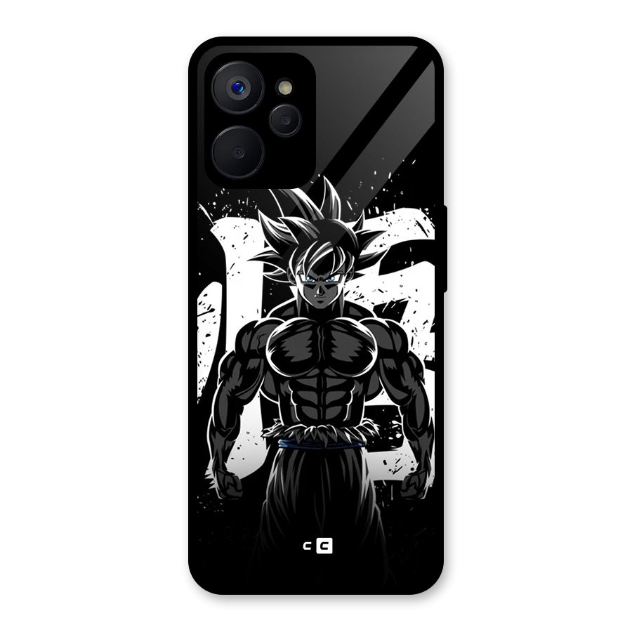 Goku Unleashed Power Glass Back Case for Realme 9i 5G