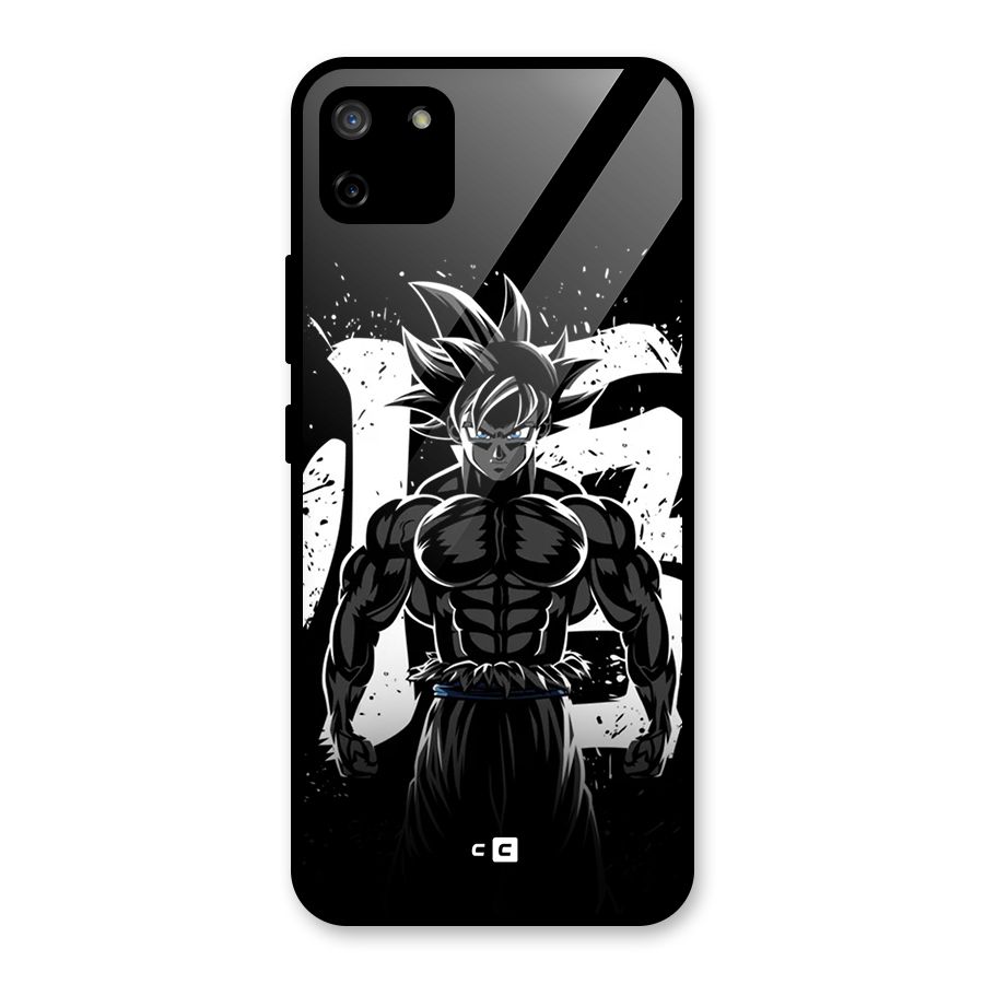 Goku Unleashed Power Glass Back Case for Realme C11
