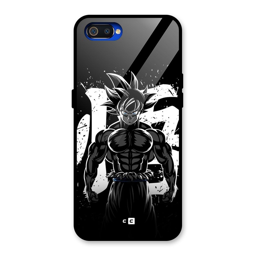 Goku Unleashed Power Glass Back Case for Realme C2