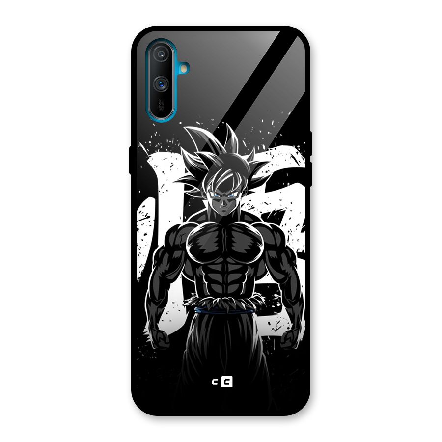 Goku Unleashed Power Glass Back Case for Realme C3