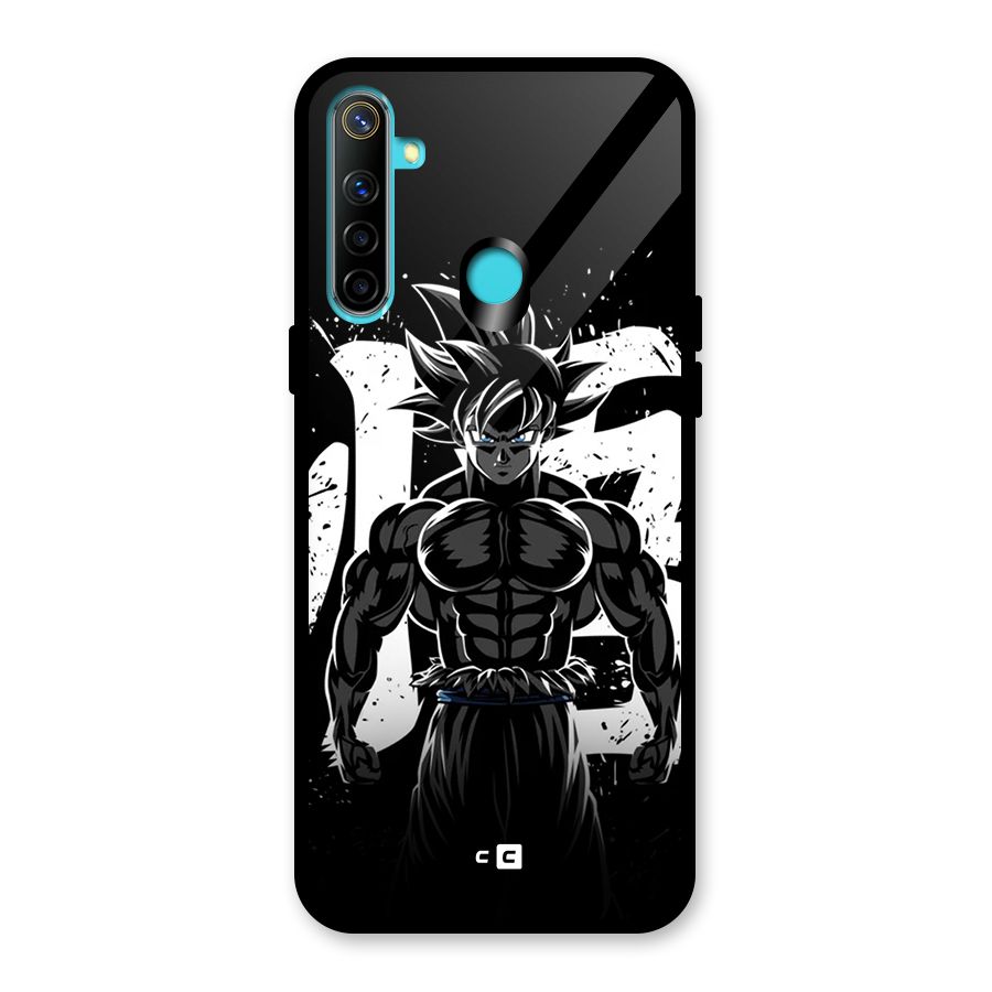 Goku Unleashed Power Glass Back Case for Realme Narzo 10