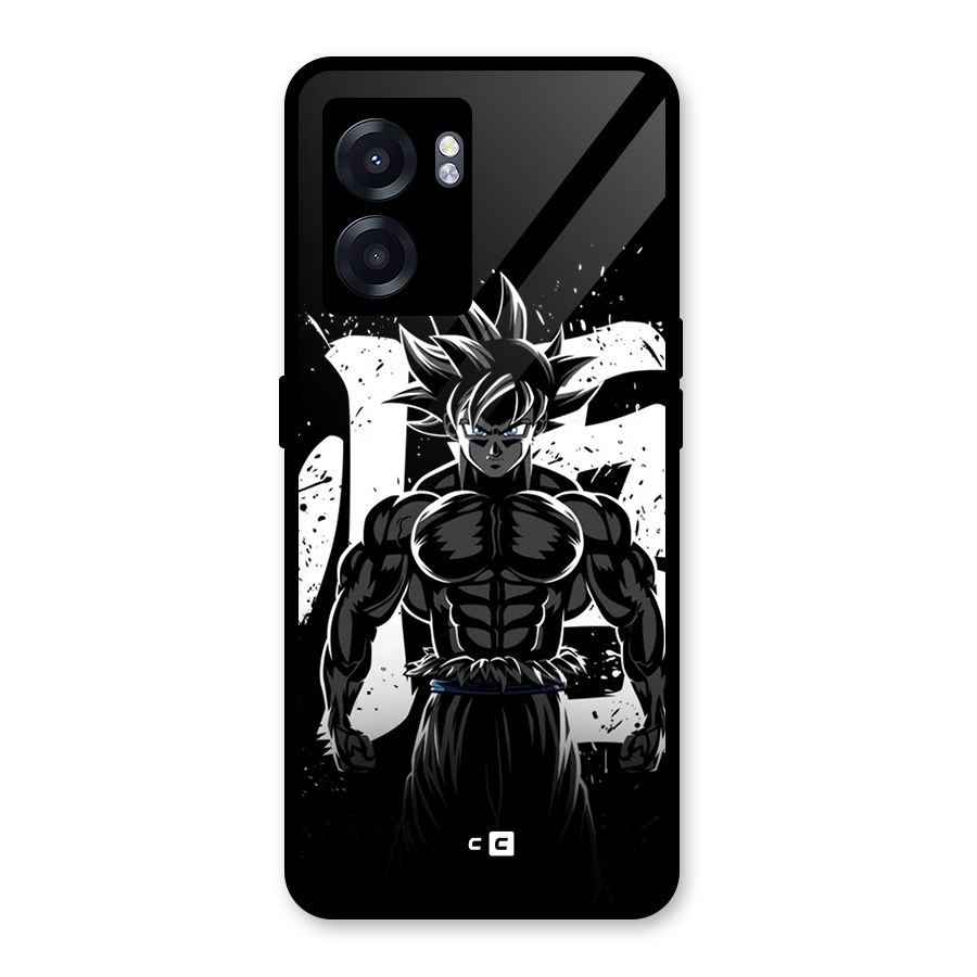 Goku Unleashed Power Glass Back Case for Realme Narzo 50 5G
