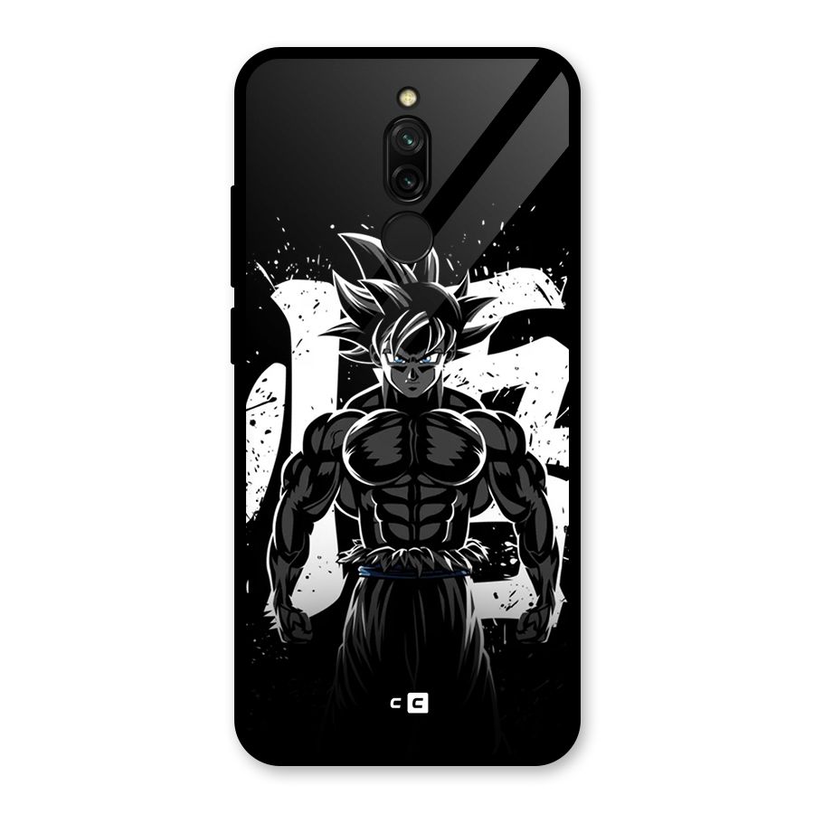 Goku Unleashed Power Glass Back Case for Redmi 8