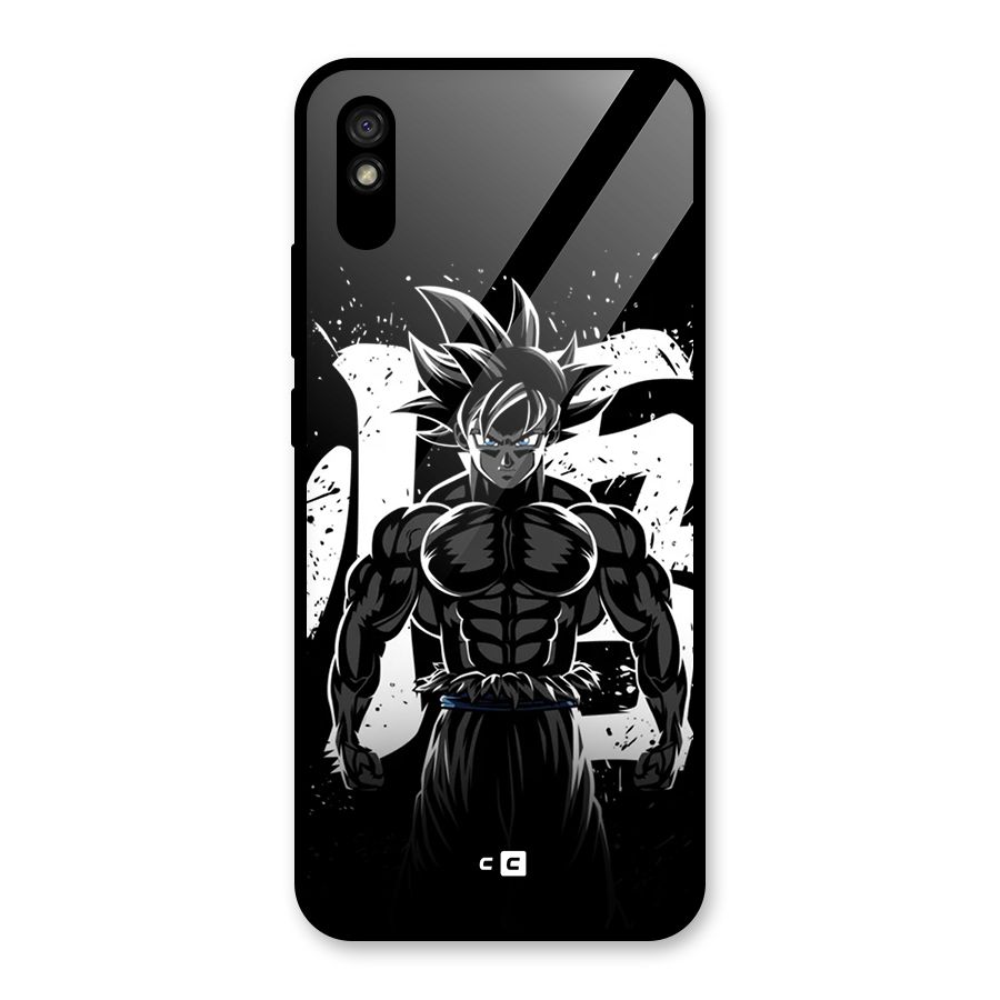 Goku Unleashed Power Glass Back Case for Redmi 9i