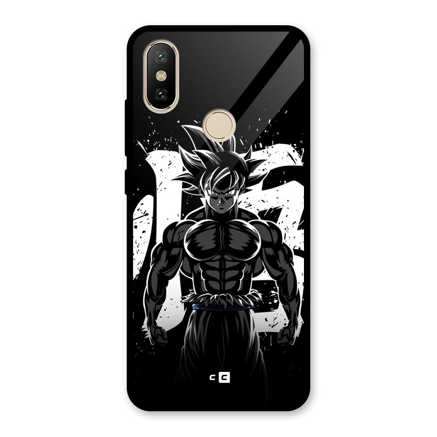 Goku Unleashed Power Glass Back Case for Redmi A2