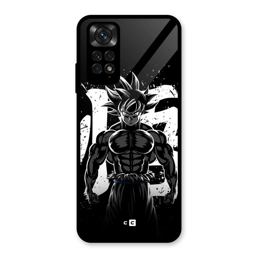 Goku Unleashed Power Glass Back Case for Redmi Note 11S