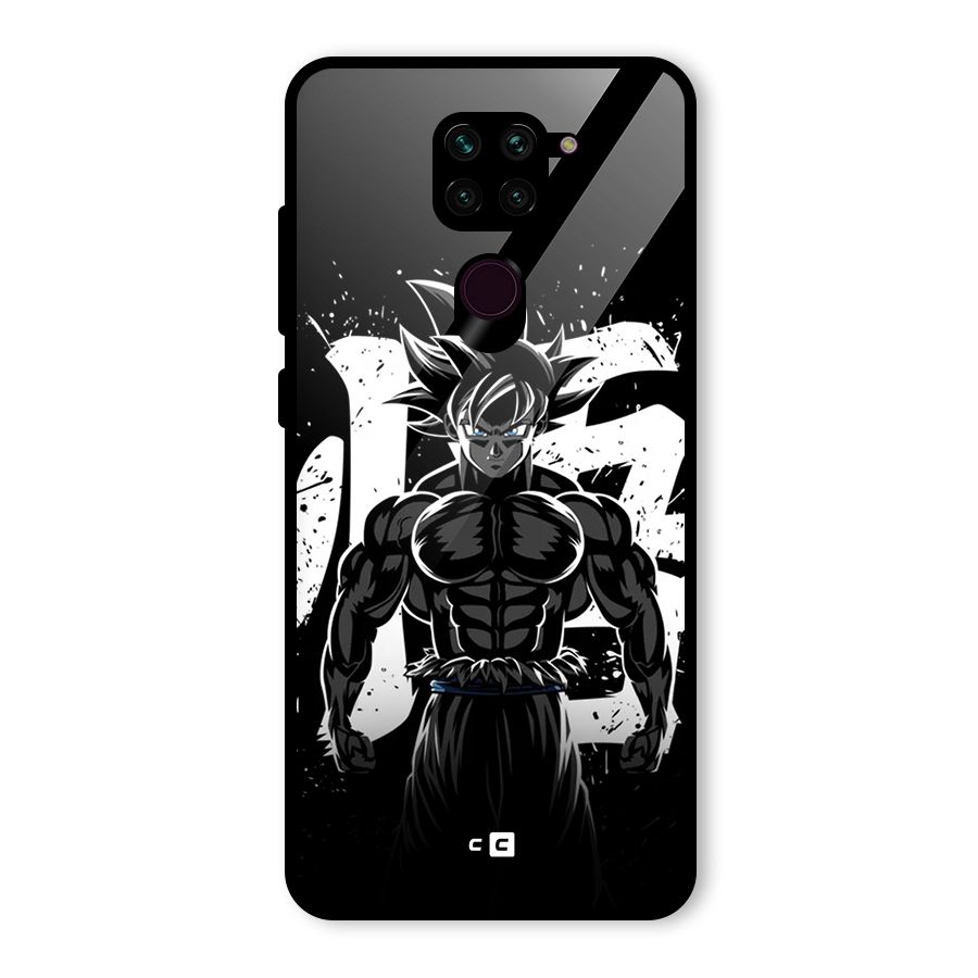 Goku Unleashed Power Glass Back Case for Redmi Note 9
