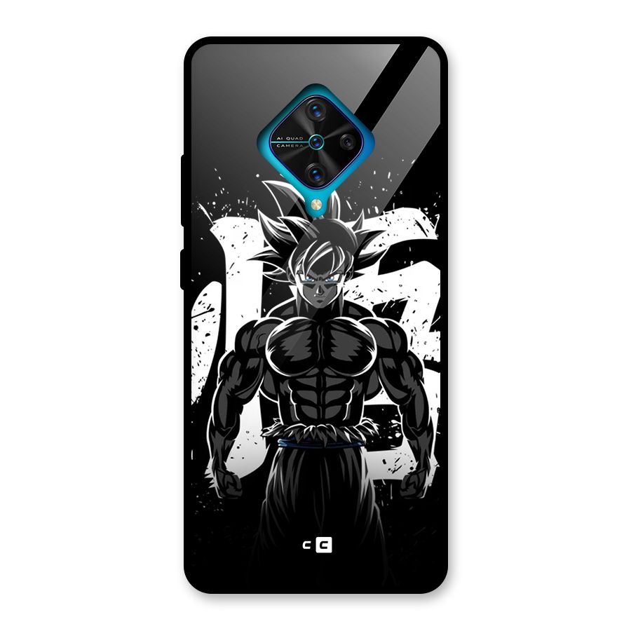 Goku Unleashed Power Glass Back Case for Vivo S1 Pro