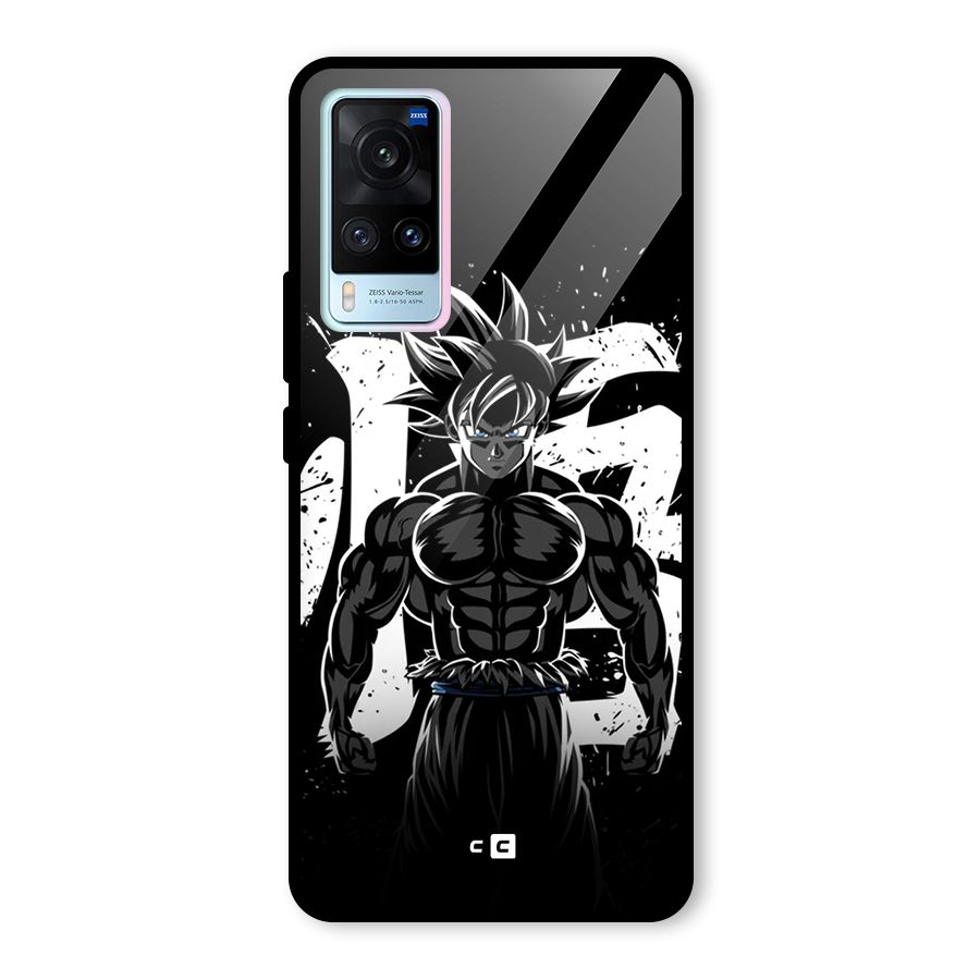 Goku Unleashed Power Glass Back Case for Vivo X60