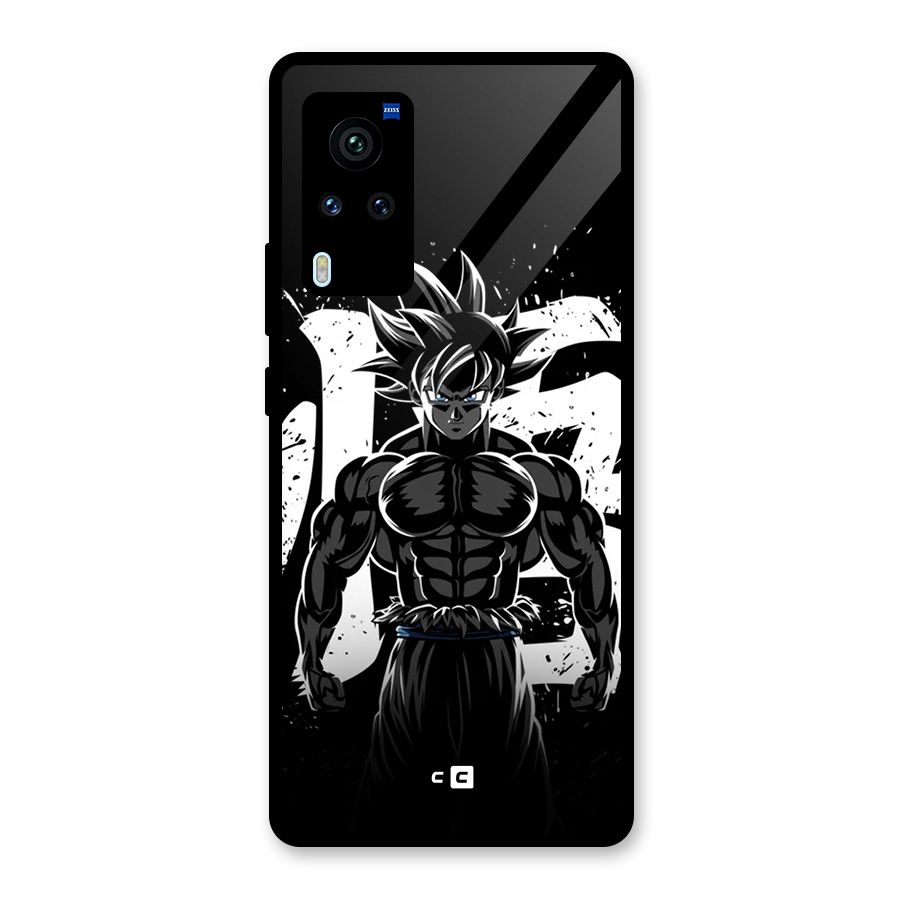 Goku Unleashed Power Glass Back Case for Vivo X60 Pro