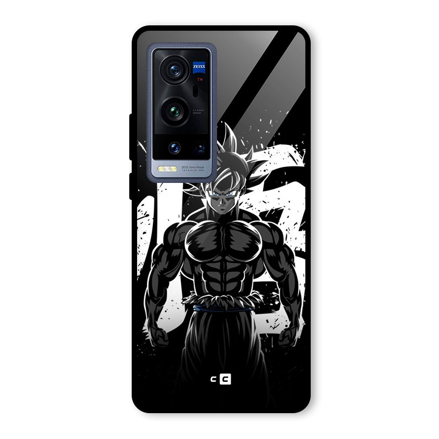 Goku Unleashed Power Glass Back Case for Vivo X60 Pro Plus