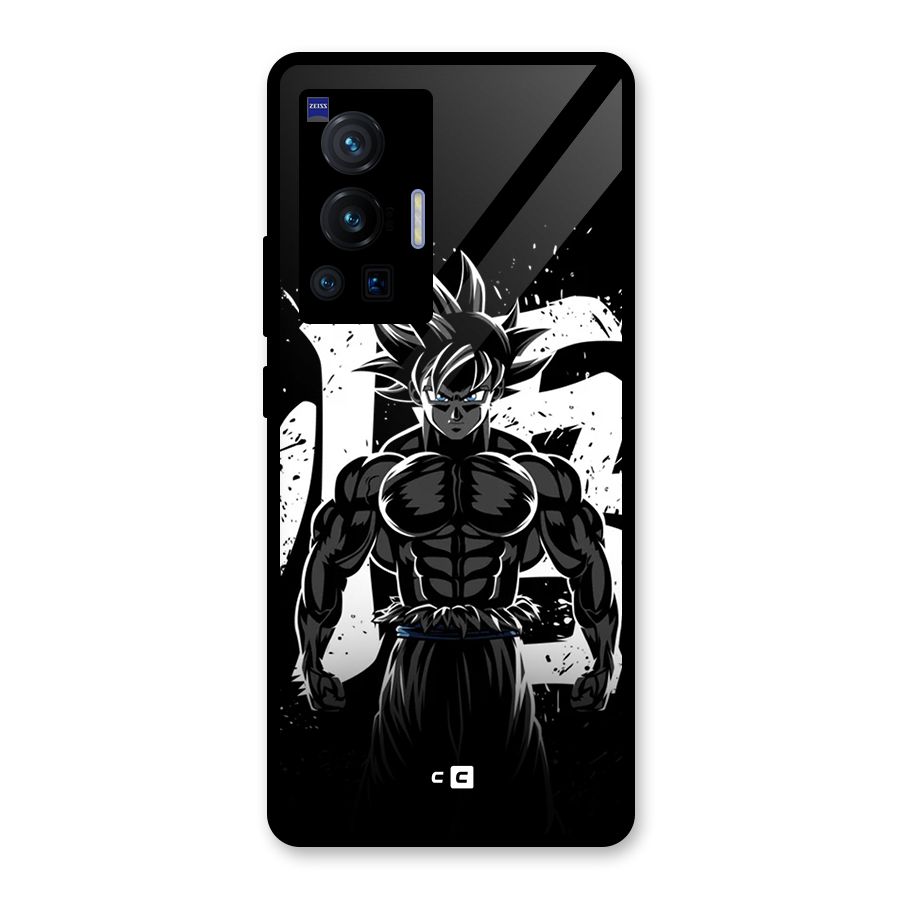 Goku Unleashed Power Glass Back Case for Vivo X70 Pro