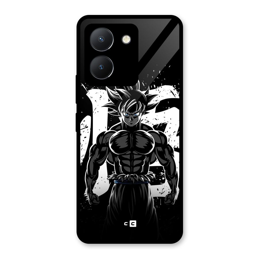 Goku Unleashed Power Glass Back Case for Vivo Y36
