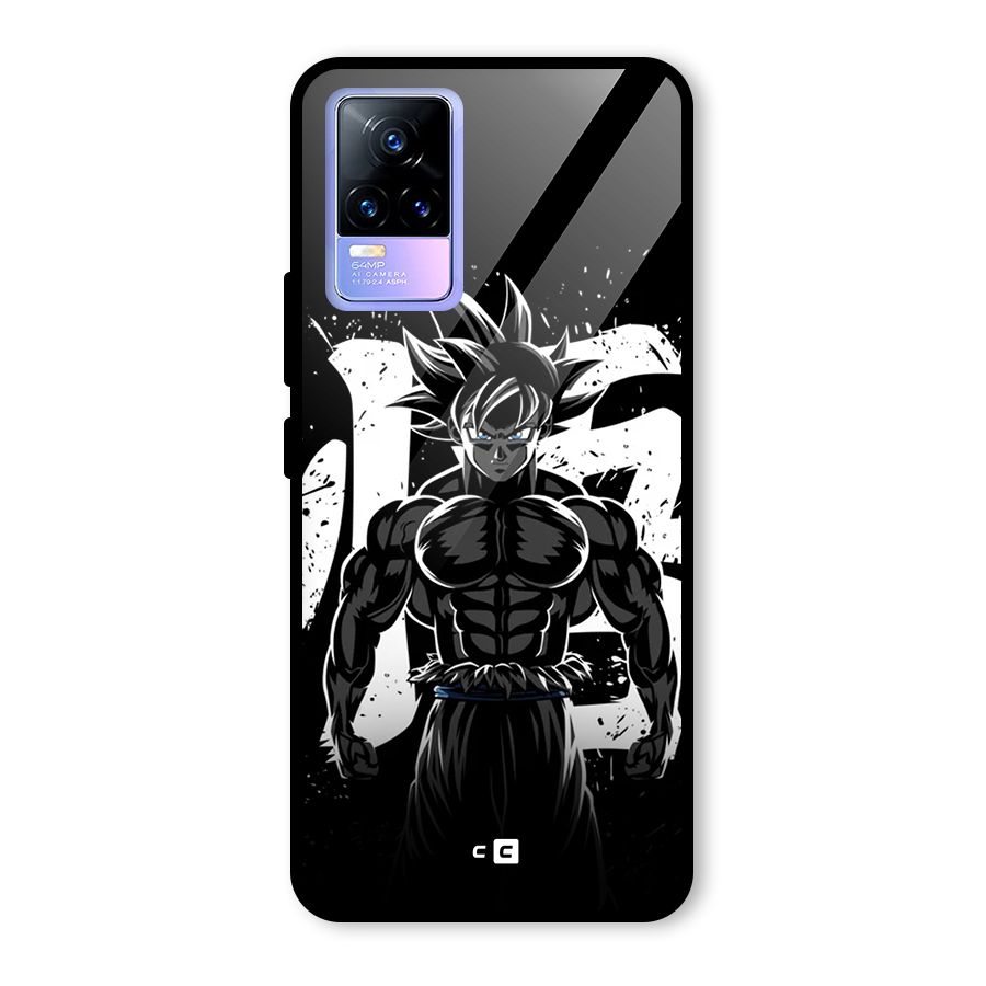 Goku Unleashed Power Glass Back Case for Vivo Y73