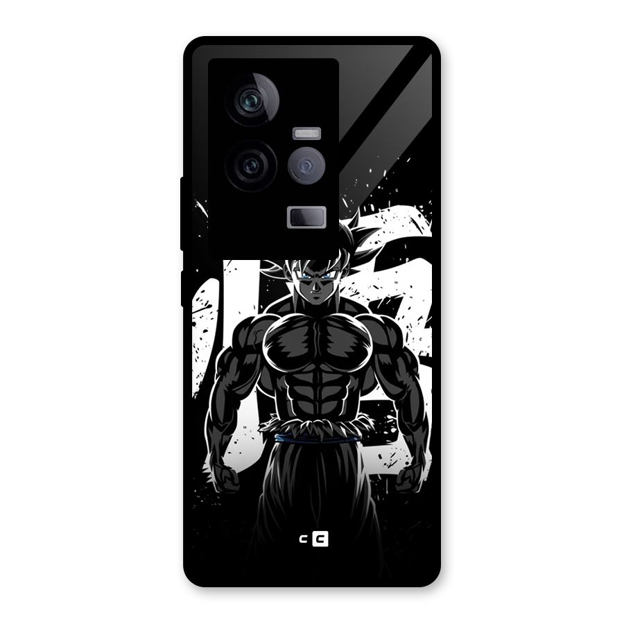 Goku Unleashed Power Glass Back Case for Vivo iQOO 11 5G
